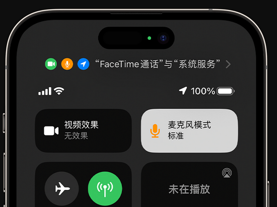 八所镇苹果授权维修网点分享iPhone在通话时让你的声音更清晰 